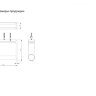 Бумагадержатель без крышки Grocenberg AC0059NK