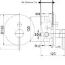 Душевая система Grocenberg GB5001 Черный матовый